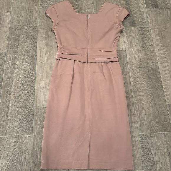 Reiss Women’s Tan Short Sleeve Dress Size 2 - Picture 2 of 4